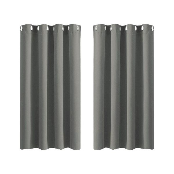2pcs bedroom window curtain privacy protection blackout drapes 6 grommets easy install thermal insulated polyester home decor &
2pcs bedroom window curtain privacy protection blackout drapes 6 grommets easy install thermal insulated polyester home decor &
