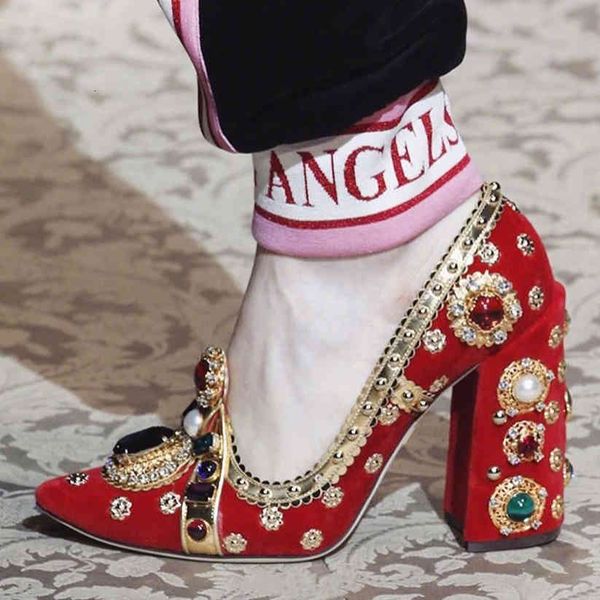 dress shoes retro rhinestone pearl embellished women pumps suede leather block heel vintage formal party 976o, Black
dress shoes retro rhinestone pearl embellished women pumps suede leather block heel vintage formal party 976o, Black