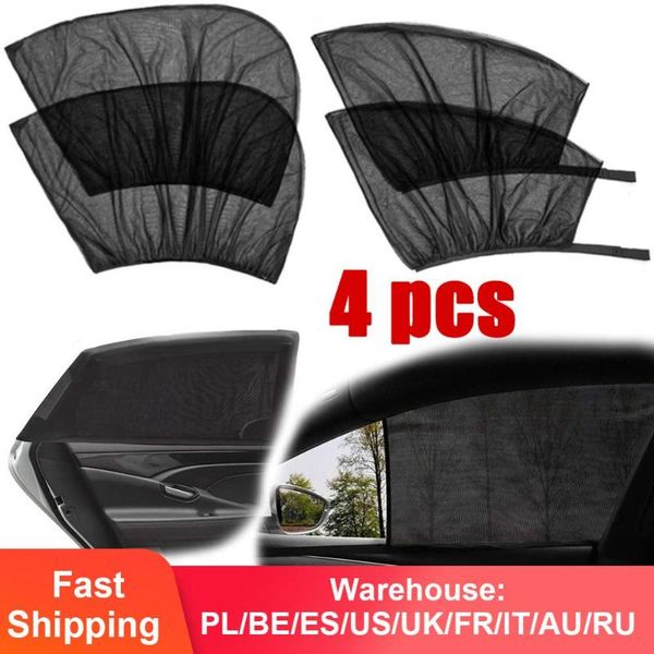 car sunshade 4pcs front&rear side window sun visor shade mesh cover insulation anti-mosquito fabric shield uv protector curtain
car sunshade 4pcs front&rear side window sun visor shade mesh cover insulation anti-mosquito fabric shield uv protector curtain