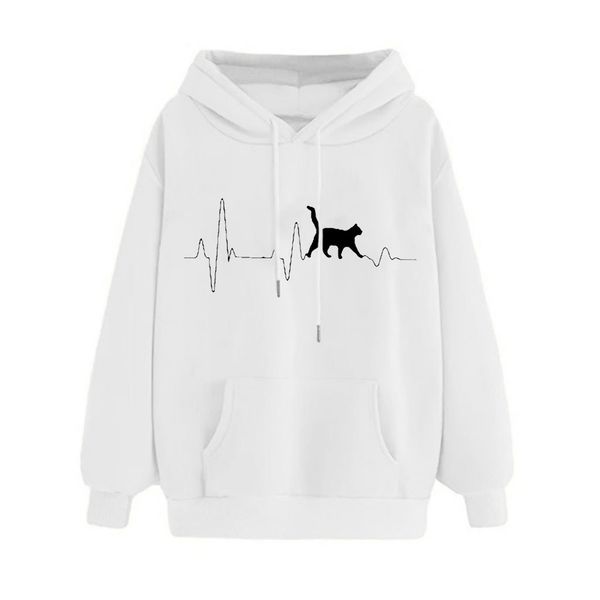 european and american autumn and winter hoodie women's fleece thickened hooded loose large size heartbeat animal print women's wea, Black
european and american autumn and winter hoodie women's fleece thickened hooded loose large size heartbeat animal print women's wea, Black