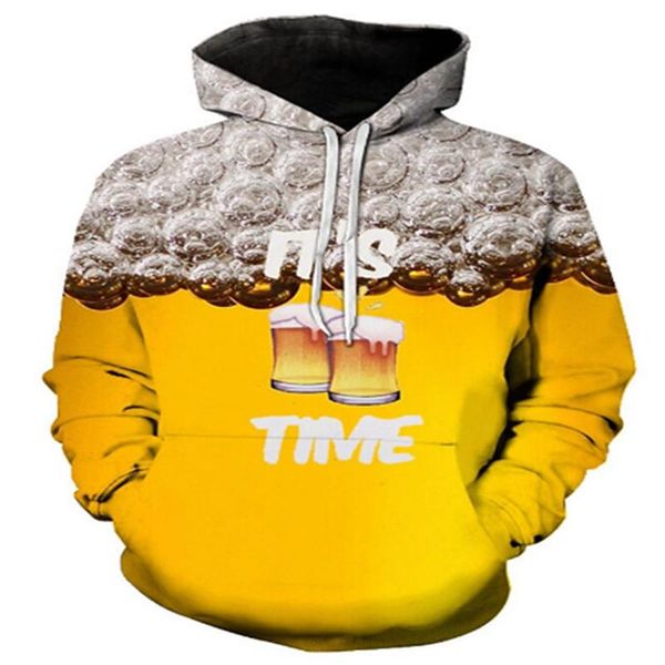men's hoodies & sweatshirts 2021 spring and autumn 3d bubble beer printing sweater fashion hooded couple brand pullover, Black
men's hoodies & sweatshirts 2021 spring and autumn 3d bubble beer printing sweater fashion hooded couple brand pullover, Black