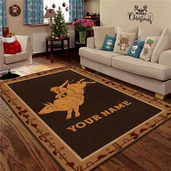 carpets personalized name bull riding area rug 3d printed floor mat non-slip dining room living soft bedroom carpet 5
carpets personalized name bull riding area rug 3d printed floor mat non-slip dining room living soft bedroom carpet 5