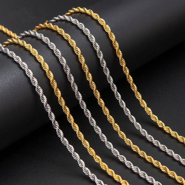 chains 3mm basic punk stainless steel necklace for men women curb cuban link chain chokers vintage black gold tone solid metal, Silver
chains 3mm basic punk stainless steel necklace for men women curb cuban link chain chokers vintage black gold tone solid metal, Silver