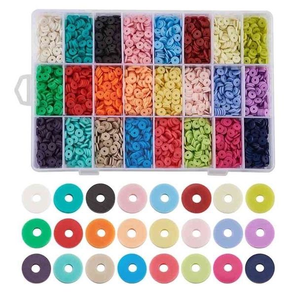 handmade polymer clay flat round heishi beads chip disk loose spacer bead jewelry diy making earring bracelet finding
handmade polymer clay flat round heishi beads chip disk loose spacer bead jewelry diy making earring bracelet finding