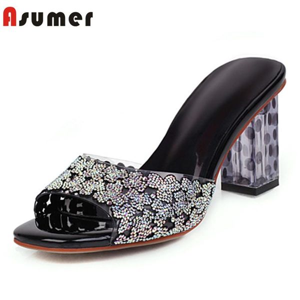 women sandals peep toe crystal transparent high heel fashion elegant summer beach party shoes woman, Black
women sandals peep toe crystal transparent high heel fashion elegant summer beach party shoes woman, Black