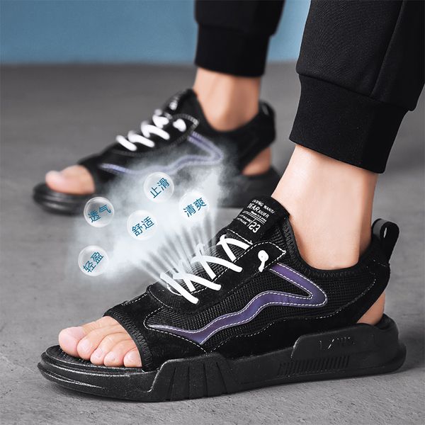 2021 summer new fashion men sandals flat casual breathable beach shoes waterproof non slip wear-resisting chanclas de hombre
2021 summer new fashion men sandals flat casual breathable beach shoes waterproof non slip wear-resisting chanclas de hombre