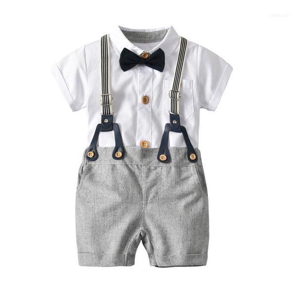 0-24m summer baby boys clothes set 100% cotton romper+pants+bow tie wedding birthday baptism clothing suit kids child outfits1, White
0-24m summer baby boys clothes set 100% cotton romper+pants+bow tie wedding birthday baptism clothing suit kids child outfits1, White