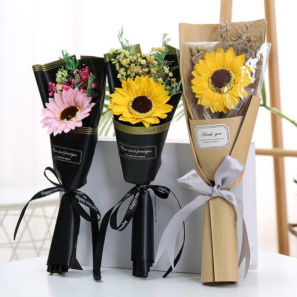 decorative flowers & wreaths teacher's day mother's eternal flower small gift starry dried sunflower rose soap mini bouquet weddin
decorative flowers & wreaths teacher's day mother's eternal flower small gift starry dried sunflower rose soap mini bouquet weddin