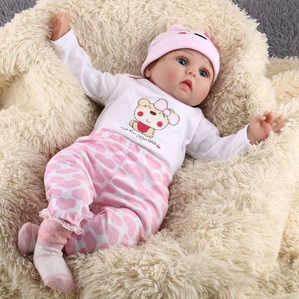 men's tracksuits latest 55cm 6pcs cute design kids reborn baby doll soft vinyl lifelike girl birthday gift for children girls, Gray
men's tracksuits latest 55cm 6pcs cute design kids reborn baby doll soft vinyl lifelike girl birthday gift for children girls, Gray