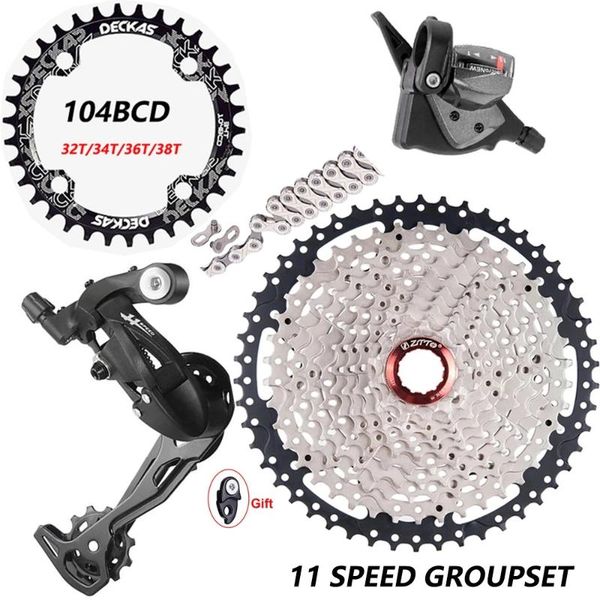 bike derailleurs ztto mtb 1*11 speed groupset 11 shifter rear derailleur group set 1x11 kit 11s11-50t 46t 42t 40t hg cassette
bike derailleurs ztto mtb 1*11 speed groupset 11 shifter rear derailleur group set 1x11 kit 11s11-50t 46t 42t 40t hg cassette