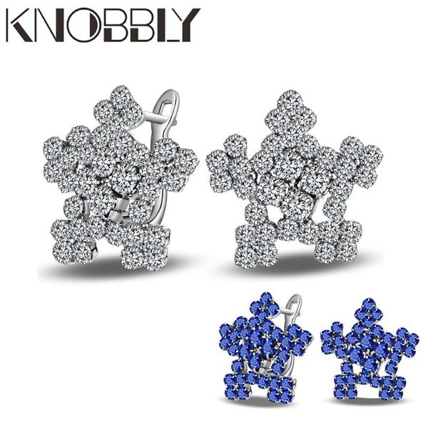 star blue silver crystal short earrings cubic zirconia moissanite gem engagement earings women fashion jewelry party gift stud, Golden;silver
star blue silver crystal short earrings cubic zirconia moissanite gem engagement earings women fashion jewelry party gift stud, Golden;silver