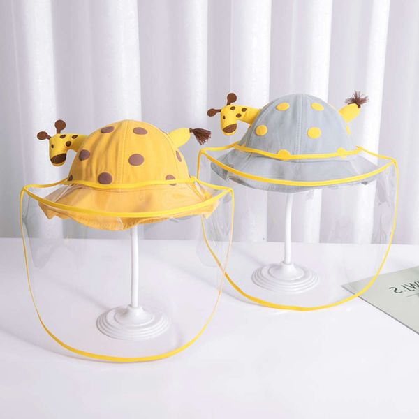 sun hat for children fawn children fisherman sunshade giraffe baby droplet hat protective mask, Yellow
sun hat for children fawn children fisherman sunshade giraffe baby droplet hat protective mask, Yellow