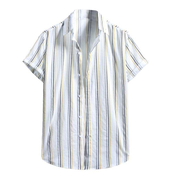 men's casual shirts chemise homme manche court fashion cotton linen shirt stripe print short sleeve button blouse top, White;black
men's casual shirts chemise homme manche court fashion cotton linen shirt stripe print short sleeve button blouse top, White;black