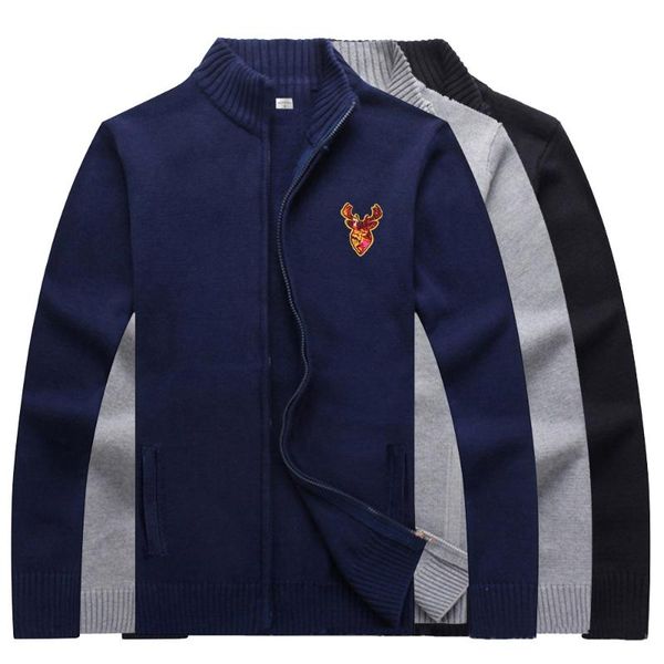 men's sweaters 2021 autumn winter sweater coat 100% cotton jackets men zipper knitted thick warm casual knitwear cardigan 8503, White;black
men's sweaters 2021 autumn winter sweater coat 100% cotton jackets men zipper knitted thick warm casual knitwear cardigan 8503, White;black