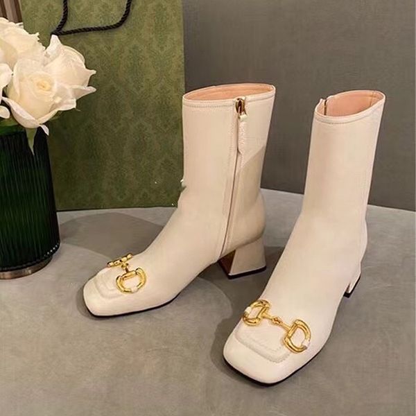 women's thick heel square head martin boots black leather metal buckle short thin leg fashion single outlets
women's thick heel square head martin boots black leather metal buckle short thin leg fashion single outlets