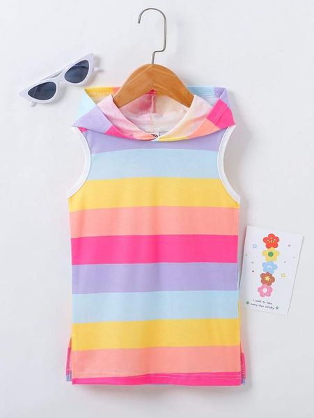 toddler girls rainbow striped hooded contrast binding split hem dress she, Red;yellow
toddler girls rainbow striped hooded contrast binding split hem dress she, Red;yellow