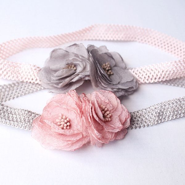 12pcs/lot korean design double flower pink gold hearts hairbands princess grey floral summer elastic girl headbands
12pcs/lot korean design double flower pink gold hearts hairbands princess grey floral summer elastic girl headbands