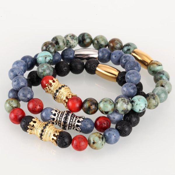 charm bracelets fashion bracelet men bead handmade natural stone bangles homme gold crown mens 2021 party jewelry gift, Golden;silver
charm bracelets fashion bracelet men bead handmade natural stone bangles homme gold crown mens 2021 party jewelry gift, Golden;silver