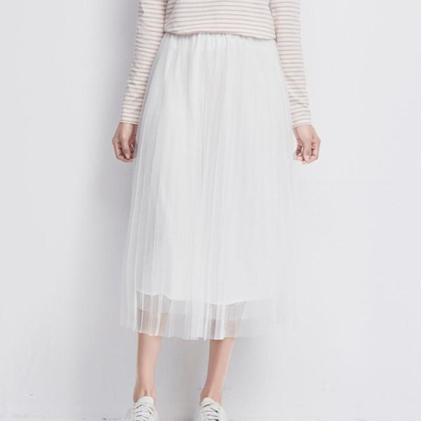 autumn winter tulle skirt women high waist mesh skirts female long tutu white 2021 vintage midi fashion, Black
autumn winter tulle skirt women high waist mesh skirts female long tutu white 2021 vintage midi fashion, Black