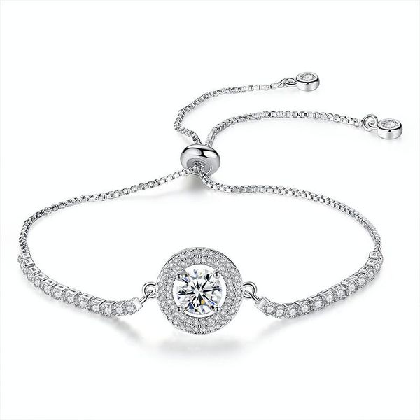 link, chain fashion love silver colour simple zircon bracelet for women wear korean crystal luxury jewelry gift d316, Black
link, chain fashion love silver colour simple zircon bracelet for women wear korean crystal luxury jewelry gift d316, Black