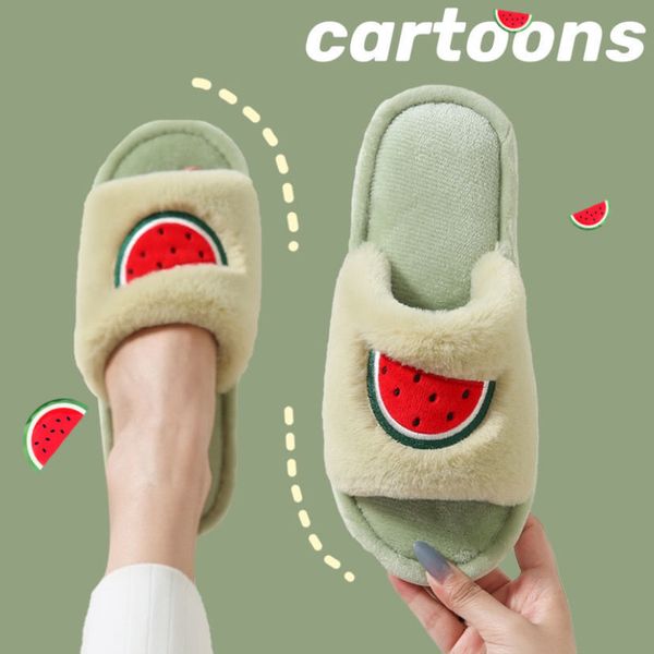 women fur slides autumn winter home women fur slippers cute cartoon fruit flats shoes slip on home furry warm slippers, Black
women fur slides autumn winter home women fur slippers cute cartoon fruit flats shoes slip on home furry warm slippers, Black