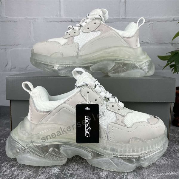 paris casual shoes triple s clear sole trainers dad shoe sneaker black silver crystal bottom mens womens superior quality chaussures
paris casual shoes triple s clear sole trainers dad shoe sneaker black silver crystal bottom mens womens superior quality chaussures