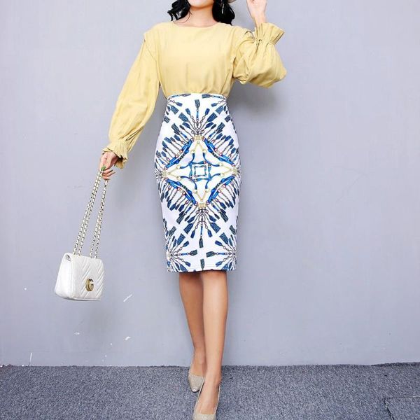 high waist pencil skirts womens summer european fashion brand print vintage split knee-length bodycon skirt female slim bottoms, Black
high waist pencil skirts womens summer european fashion brand print vintage split knee-length bodycon skirt female slim bottoms, Black