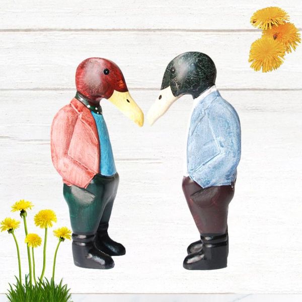decorative objects & figurines 2 pcs deskornaments creative cute duck man art crafts decoration for office
decorative objects & figurines 2 pcs deskornaments creative cute duck man art crafts decoration for office