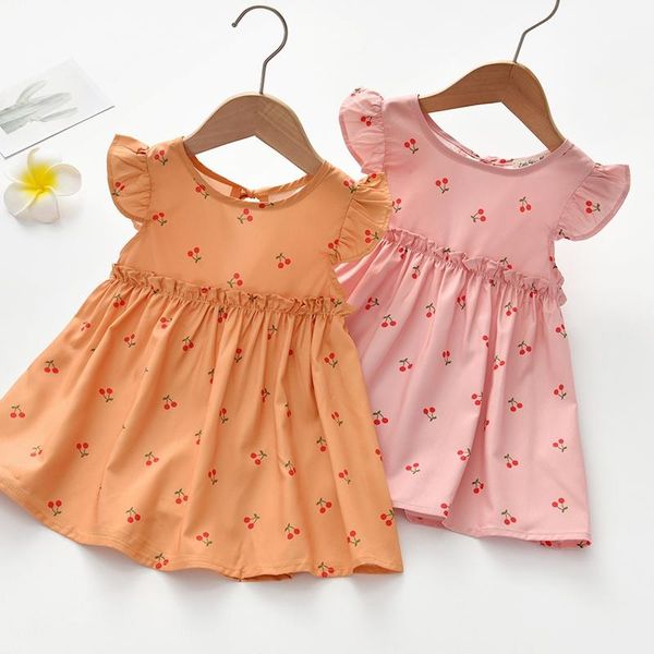 girl's dresses children kids baby girls cherry pattern print round neck casual a-line twirly dress party princess girl clothes 2-7y, Red;yellow
girl's dresses children kids baby girls cherry pattern print round neck casual a-line twirly dress party princess girl clothes 2-7y, Red;yellow