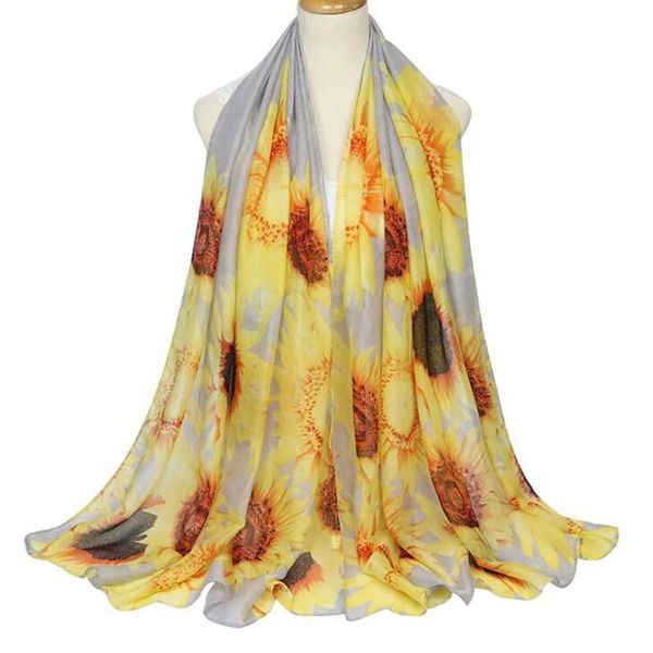 women cotton shawl fashion sunflower printed hijab wrap spring headband sunscreen beach towel scarf scarves, Blue;gray
women cotton shawl fashion sunflower printed hijab wrap spring headband sunscreen beach towel scarf scarves, Blue;gray