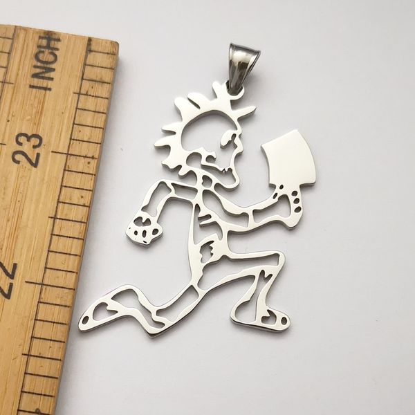 (silver ) large 2inch tall hollow out hatchetman men "joker card" stainless steel icp charms pendant w/30'' ball chain n
(silver ) large 2inch tall hollow out hatchetman men "joker card" stainless steel icp charms pendant w/30'' ball chain n