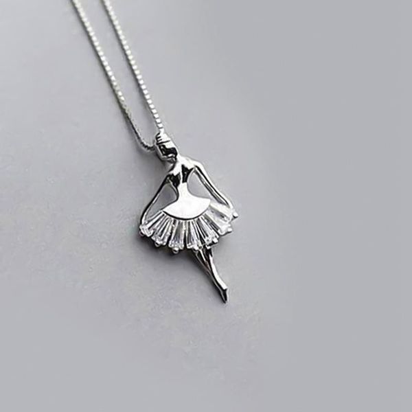 pendant necklaces exquisite fashion korean copper jewelry silver color temperament ballerina girl crystal rhinestone
pendant necklaces exquisite fashion korean copper jewelry silver color temperament ballerina girl crystal rhinestone