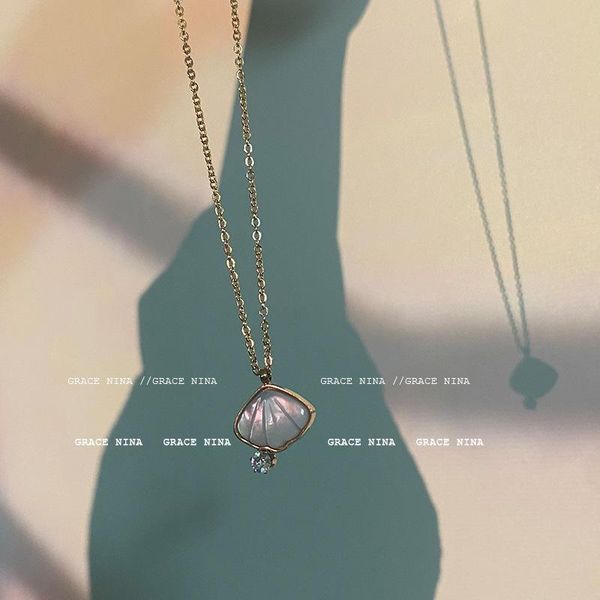 pendant necklaces women's steel titanium shell necklace 2021 non fading clavicle chain korean fashion choker neck wholesale, Silver
pendant necklaces women's steel titanium shell necklace 2021 non fading clavicle chain korean fashion choker neck wholesale, Silver