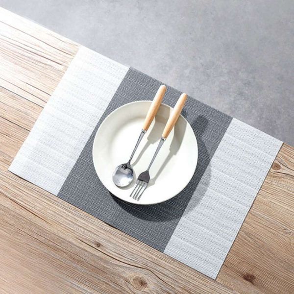 pvc western food mat european japanese color ching table plate cloth bowl heat insulation
pvc western food mat european japanese color ching table plate cloth bowl heat insulation