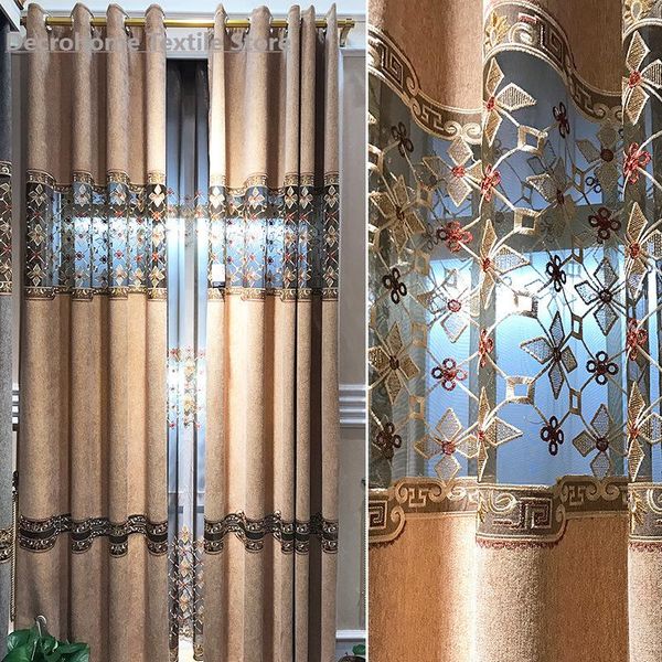 curtain & drapes 2021 cashmere embroidered curtains chinese luxury hollow customized for living dining room bedroom
curtain & drapes 2021 cashmere embroidered curtains chinese luxury hollow customized for living dining room bedroom