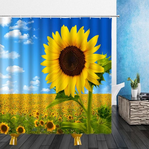 shower curtains flowers summer yellow sunflower plant 3d print waterproof polyester cloth bathroom decor with hooks
shower curtains flowers summer yellow sunflower plant 3d print waterproof polyester cloth bathroom decor with hooks