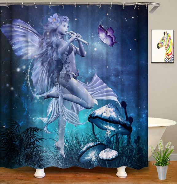 fairy girl shower curtain decor,angel playing flute fantasy starry sky butterfly mushroom night scenery blue fabric
fairy girl shower curtain decor,angel playing flute fantasy starry sky butterfly mushroom night scenery blue fabric