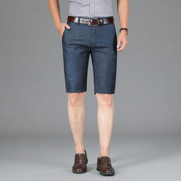 men's jeans mens denim shorts lyocell fabric short men cotton straight jean male clothing 40 42, Blue
men's jeans mens denim shorts lyocell fabric short men cotton straight jean male clothing 40 42, Blue