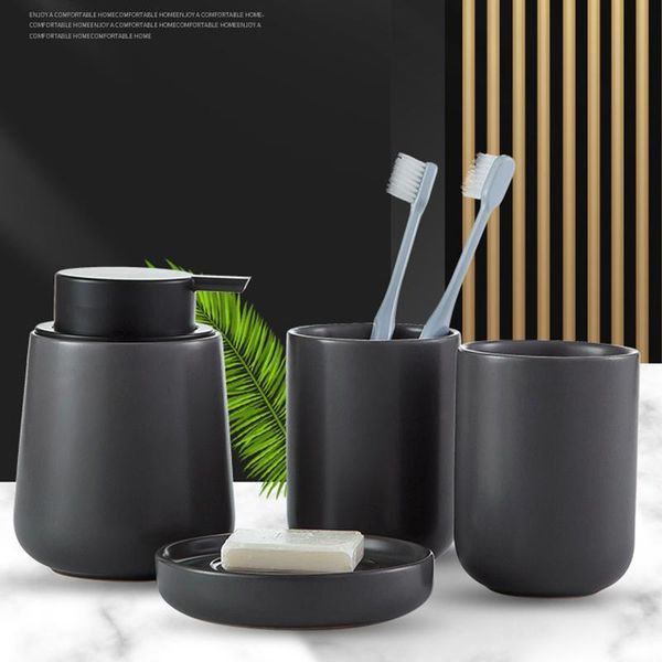 nordic black ceramic bathroom accessories washing set el household soap dispenser toothbrush holder dish mx6171609 bath accessory
nordic black ceramic bathroom accessories washing set el household soap dispenser toothbrush holder dish mx6171609 bath accessory