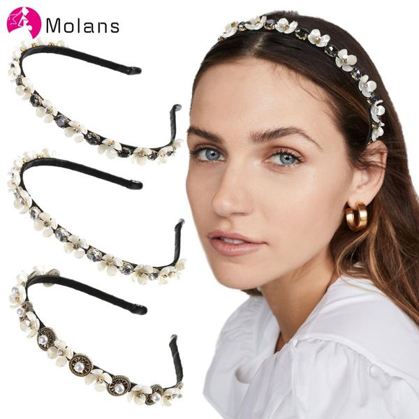 molans 2021 crystal hair band headband women pearl rhinestone hairband girls flower hoop accessories ornament headwear
molans 2021 crystal hair band headband women pearl rhinestone hairband girls flower hoop accessories ornament headwear