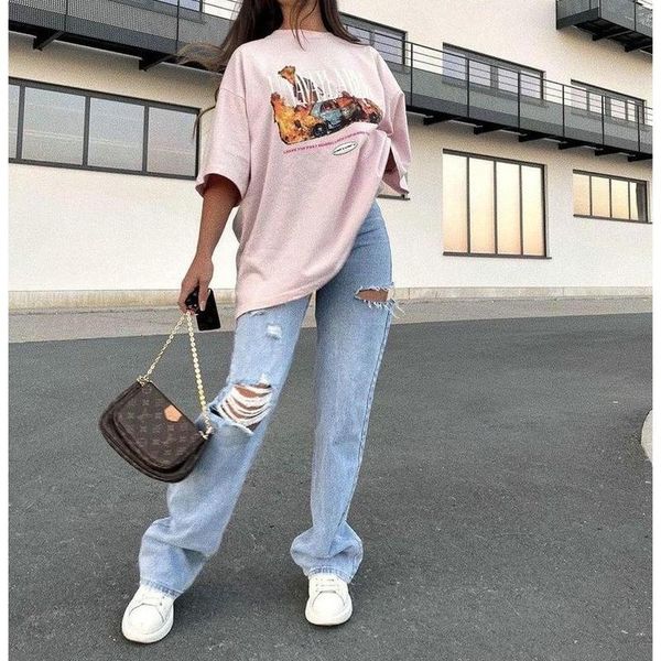 women's jeans 2021 summer fashion ripped hole washed casual high waist straight mother thin street pants, Blue
women's jeans 2021 summer fashion ripped hole washed casual high waist straight mother thin street pants, Blue