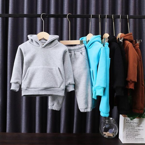 clothing sets infants child winter fleece warm baby hoodies sweatpants sportswear boys girls tracksuit thicken born clothes, White
clothing sets infants child winter fleece warm baby hoodies sweatpants sportswear boys girls tracksuit thicken born clothes, White
