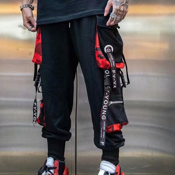 men's pants streetwear joggers hip hop trousers letter ribbons black harem male techwear clothes fashions korean kpop men clothing
men's pants streetwear joggers hip hop trousers letter ribbons black harem male techwear clothes fashions korean kpop men clothing