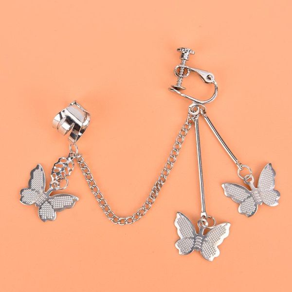 hair clips & barrettes 1pair fashion butterfly clip earrings ear hook stainless steel double pierced earring women girls jewelry, Golden;silver
hair clips & barrettes 1pair fashion butterfly clip earrings ear hook stainless steel double pierced earring women girls jewelry, Golden;silver