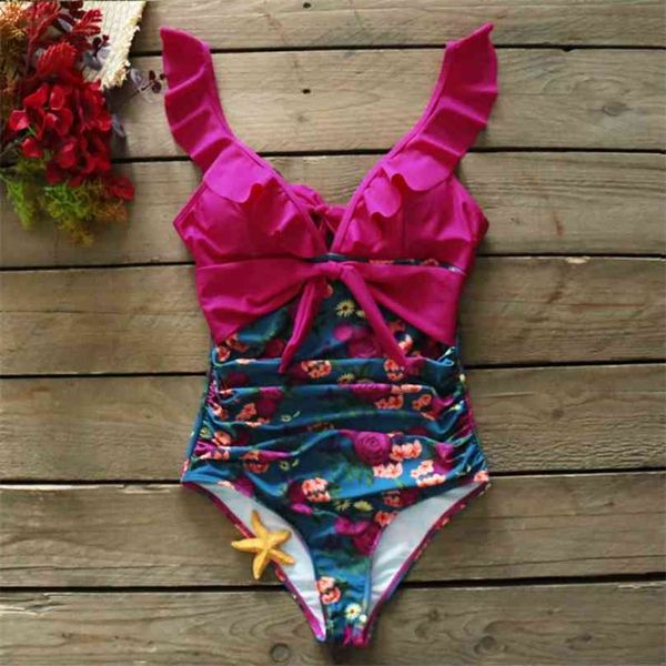 swimsuit female swimwear women print floral bandage shoulder ruffle brazilian backless monokini 210712, White;black
swimsuit female swimwear women print floral bandage shoulder ruffle brazilian backless monokini 210712, White;black