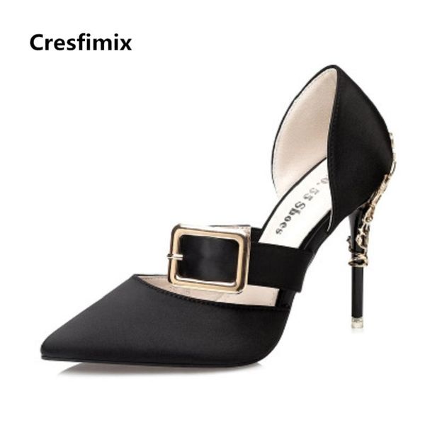 cresfimix tacones altos women cool comfortable buckle strap summer high heel shoes lady cute street female 2562 dress, Black
cresfimix tacones altos women cool comfortable buckle strap summer high heel shoes lady cute street female 2562 dress, Black