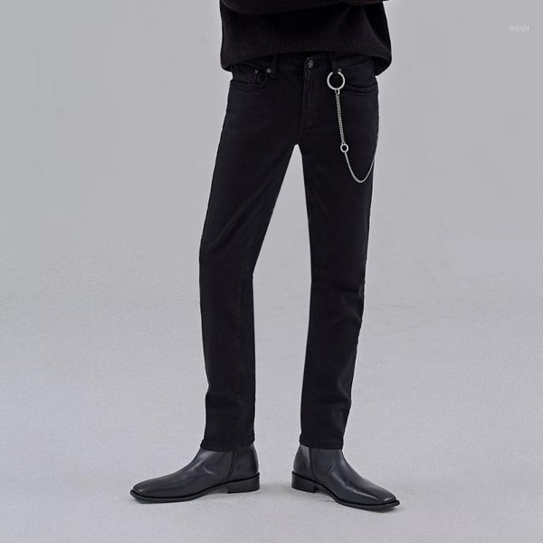 men's jeans korean black jeans, retro and versatile tassel leg, 9-point casual straight trendy large size, Blue
men's jeans korean black jeans, retro and versatile tassel leg, 9-point casual straight trendy large size, Blue