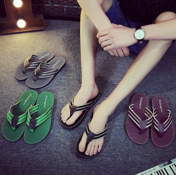 2017 new summer flat sandals and slippers balham leisure soft flip flops va beach slipper and sandals for men, Black
2017 new summer flat sandals and slippers balham leisure soft flip flops va beach slipper and sandals for men, Black
