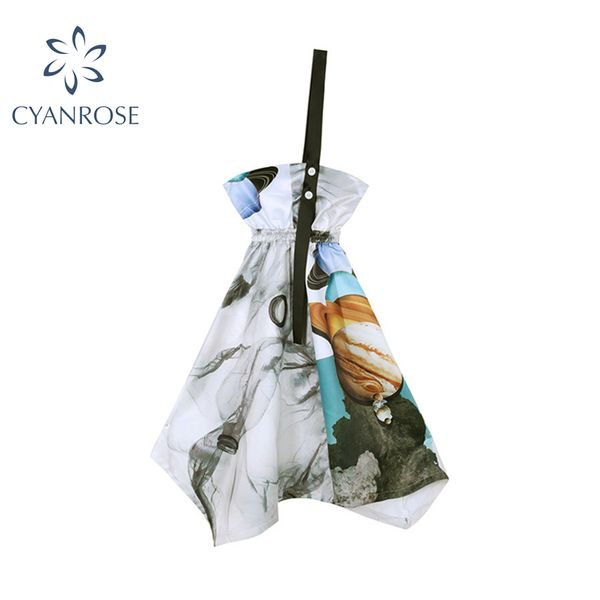 high waist cartoon print chest wrapping irregular design women strap dresses summer fashion backless sleeveless lady dress 210417, Black;gray
high waist cartoon print chest wrapping irregular design women strap dresses summer fashion backless sleeveless lady dress 210417, Black;gray