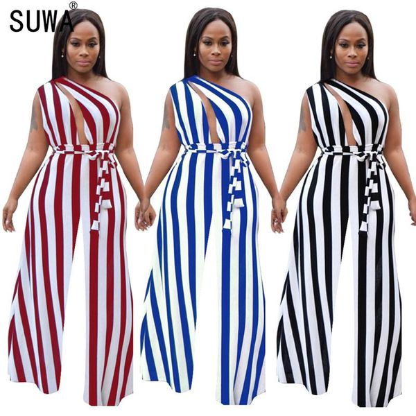 women's jumpsuits & rompers european fashion striped lace-up lady hollow out skew collar design high street overall, Black;white
women's jumpsuits & rompers european fashion striped lace-up lady hollow out skew collar design high street overall, Black;white